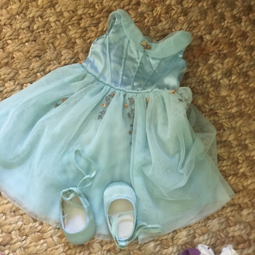 American girl doll dress and shoes